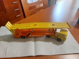 MATCHBOX diecast 1970 Super Kings N.11 DAF CAR TRANSPORTER - Foto 1 di 12
