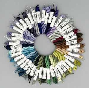 The Pure Palette Baroque Silk Thread Lot of 43 Various Colors Elements - Picture 1 of 8
