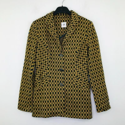 Blazer Cabi XS para mujer Kensington adecuado destacado medallón 3372 geométrico AD23 Foto 1 de 4