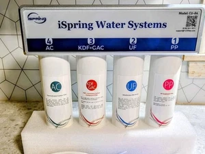 4 Stage Whole House Ultra filtration 0.01 Micron UF Drinking Water Filter System - Picture 1 of 9