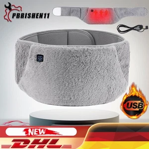 2in1 Wärmegürtel Heizgürtel Heizkissen elektrisch Bauch Wärmekissen Rückenwärmer - Bild 1 von 16