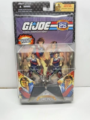Paquete de 2 figuras de acción Hasbro GI Joe 25 aniversario cómic Tomax y Xamot 2007 Foto 1 de 4