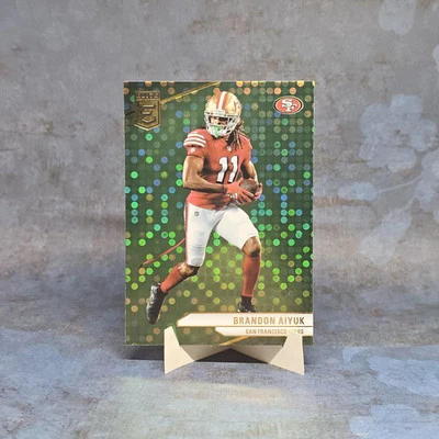 2024 Donruss Elite Brandon Aiyuk Green Disco 41 - Image 1 of 4