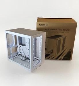 Lian Li O11 Dynamic Evo White Der Bauer - w/ Original Box (Read Description) - Picture 1 of 11