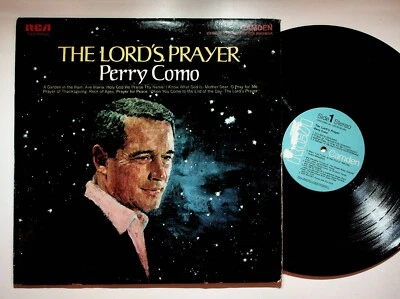 1969 Perry Como The Lord's Prayer Christian Gospel Vinyl LP Record - Image 1 of 4