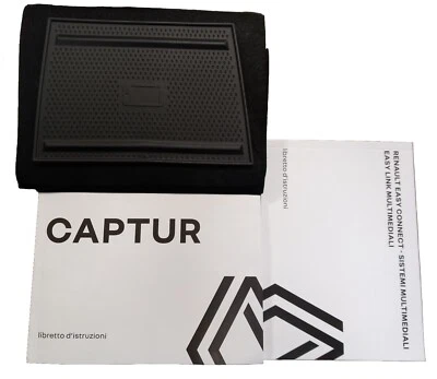 Libretto Uso Manutenzione Renault Captur 2022 + Tappetino Induzione  - Immagine 1 di 4