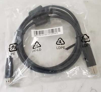 C2G HP 935542 USB 3.0 Superspeed Device Cable A Male to B Male - Black, 6' New - Image 1 of 4