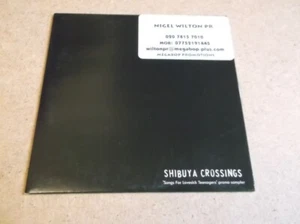 Shibuya Crossings:  Songs For Lovesick?   3 track promo  NM CD Single sampler - Picture 1 of 2