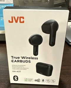 JVC True Wireless Earbuds Headphones HA-A3T Black - Picture 1 of 2