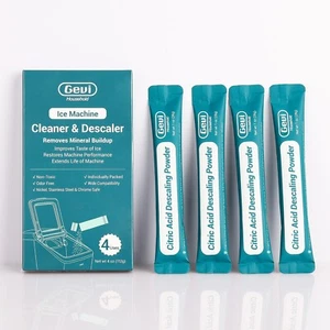 Gevi Universal Coffee Machine Cleaner & Descaler | Citric Acid | 4 Pack - Picture 1 of 8