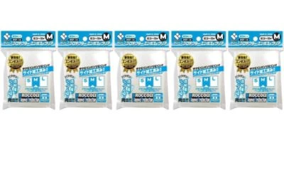 Juego de 5 o 10 mangas de brócoli BSP-14 en relieve y transparente M 80 hojas 2,7 * 3,66 pulgadas Foto 1 de 4