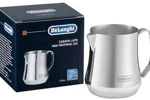 DeLonghi DLSC060 Stainless Steel 350ml Milk Frothing Jug for Coffee Machine - Picture 1 of 2