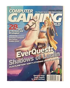 Computer Gaming World Magazine #209 December 2001 - EverQuest: Shadows Of Luclin - Picture 1 of 3