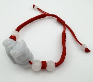 Grüne Jade Schnur Armband Pi Xiu Yao Xie Drache Feng Shui Glück Glück Kraft - Bild 1 von 7