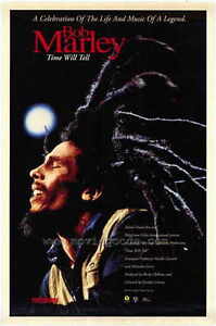 Bob Marley Time Will Tell Film POSTER 27x40 Bob Marley