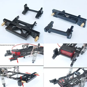 RCRUN 1:10 RC Metal Car Body Shell Fixing Holder LC80 Upgrade For TRX4 SCX10 D90 - Picture 1 of 14