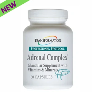 Transformation Enzymes Adrenal Support Supplement 60 Caps Stress Relief Formula - Picture 1 of 3