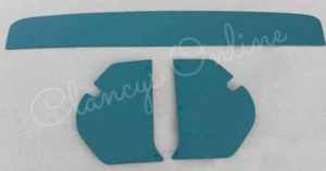 Holden HD-HR Ute, Parcel Shelf & kick panels. Dover blue vinyl. NEW. - Imagen 1 de 1