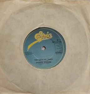 Shakin' Stevens-You Drive Me Crazy Vinyl 7" Single.1981 Epic EPC A1165. - Picture 1 of 4
