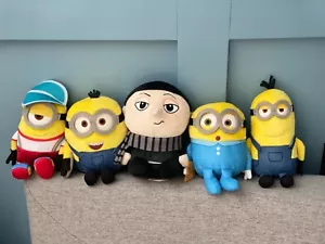 JUST PLAY Illumination's Minions and Gru Bob Cuddle Soft Small Plush NEW 6" - Picture 1 of 66