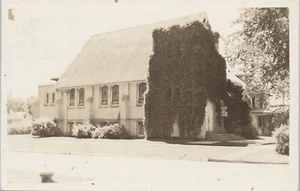 Vintage Real Photo RPPC Postcard Lutheran Church Nevada Iowa IA Posted 1945 - Picture 1 of 3
