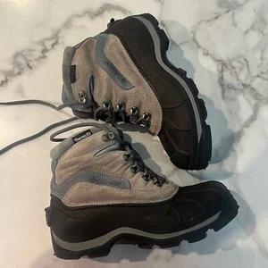 Columbia Cascadian Boots Size 8 - great condition SNOW Winter Boots Blue Gray - Picture 1 of 8