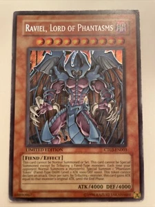 Yu-Gi-Oh! Raviel, Lord of Phantasms 2006 Collector CT03-EN003 Limited PLAYED PL - Picture 1 of 2