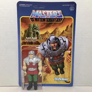 Ram Man 2018 3.75" MOTU Masters of the Universe ReAction Super 7 NEW - Picture 1 of 7
