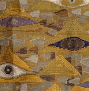 Gustav Klimt österreichische verzierte Nadelspitze Tramme Kissen/Kissen Kit 16" x 16" - Bild 1 von 5