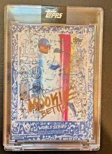 2020 Topps World Series Mookie Betts x Gregory Siff - Print Run 838 - Picture 1 of 3
