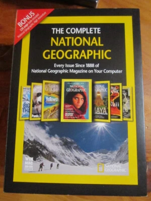 DVD THE COMPLETE NATIONAL GEOGRAPHIC BOX SET 6 DVD-ROMS  GREAT  ** MUST SEE **** - Image 1 of 4
