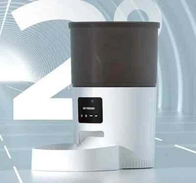 Smart WiFi Cat Feeder with HD Camera - Auto Pet Food Dispenser - Image 1 of 3