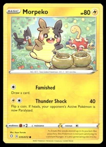 Morpeko 035/072 Shining Fates Pokemon TCG trading card - Picture 1 of 2