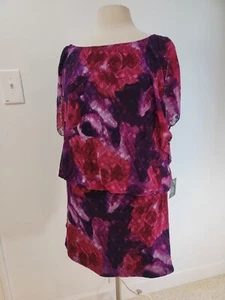 Style & Co. Bluse 3X riesig Blumenmuster neu mit Etikett - Bild 1 von 12