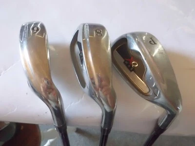 PRE~LOVED MAX XQ GOLF CLUBS ~ 6,8 & PW  ~ REG GRAPHITE SHAFT ~ IDEAL SPARE SET - Image 1 of 4