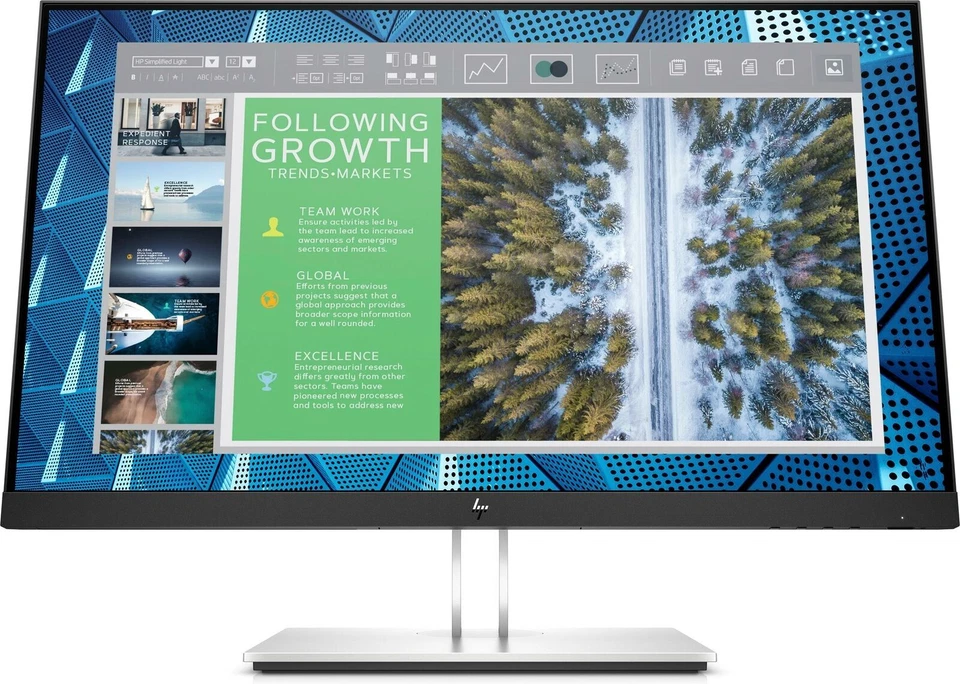 HP E24q G4 23.8" QHD LED LCD Monitor - Image 1 of 1
