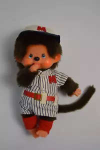 De colección Sekiguchi Monchhichi Mono Conjunto de Béisbol Chupar Pulgar 1974 Juguete Peluche - Imagen 1 de 17