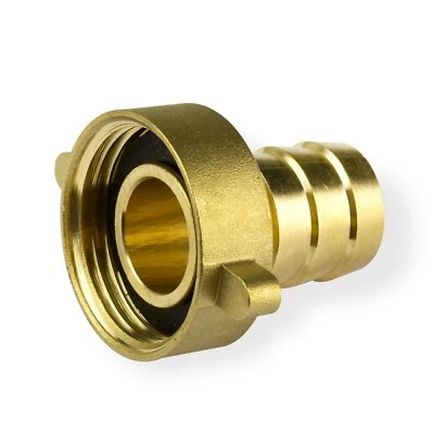 Messing Schlauchverschraubung 1/2 Zoll 21x13mm (1/2") 2-tlg Hahnverbinder