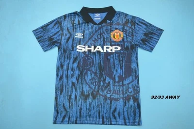 Maglia Jersey MANCHESTER UNITED Home Away Third 92 93 94 95 96 - CANTONA BECKHAM - Photo 1/4