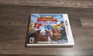 Sonic Boom Shattered Crystals 3ds Case Only No Manual NO GAME Free Shipping - Picture 1 of 4