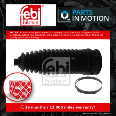 2x Steering Rack Boots fits FORD FIESTA 2008 on Gaiter Bellow 1545456 Febi New - Image 1 of 4