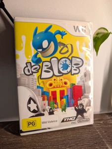 de Blob Nintendo Wii PAL Very Good CIB THQ Platformer Puzzle Game - Bild 1 von 9