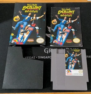 Bill and Ted's Excellent Adventure Nintendo NES NEUWERTIG IN OVP!!  CIB! - Bild 1 von 8