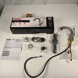 Delta 15764LF-SPPD Lampard Pull Down Bathroom Faucet SpotShield Brushed Nickel - Picture 1 of 7