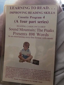 Learning to Read... Improving Reading Skills Program 4 Cassette Tape 1985 TESTED - Picture 1 of 3