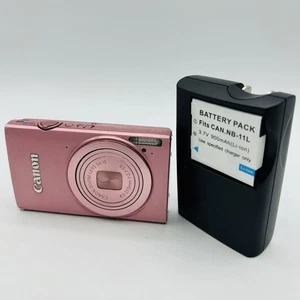 Canon IXY 420F PowerShot ELPH 320 HS Pink 16.1MP Compact Digital Camera Used - Picture 1 of 16