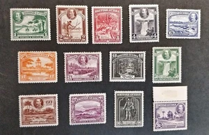 British Guiana KGV 1934 Set mmint SG288/300 CV£160 - Picture 1 of 8