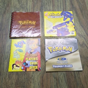 pokemon silber gold Buch Spielerhandbuch Angebotseinlage Und Trainerhandbuch Rot - Bild 1 von 24