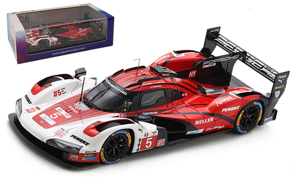 Spark S9113 Porsche 963 #5 'Porsche Penske Motorsport' Le Mans 2024 - 1/43 Scale