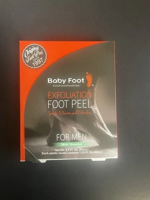 Baby Foot Exfoliant Foot Peel for Men - Sealed & 100% Authentic - Image 1 of 4